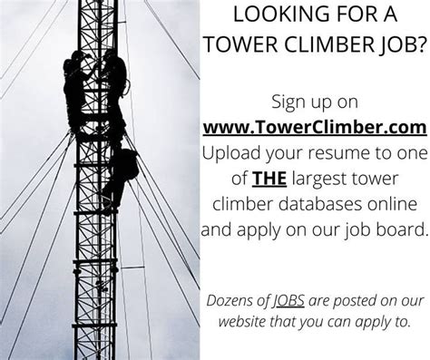 What Does a Tower Climber Do?
